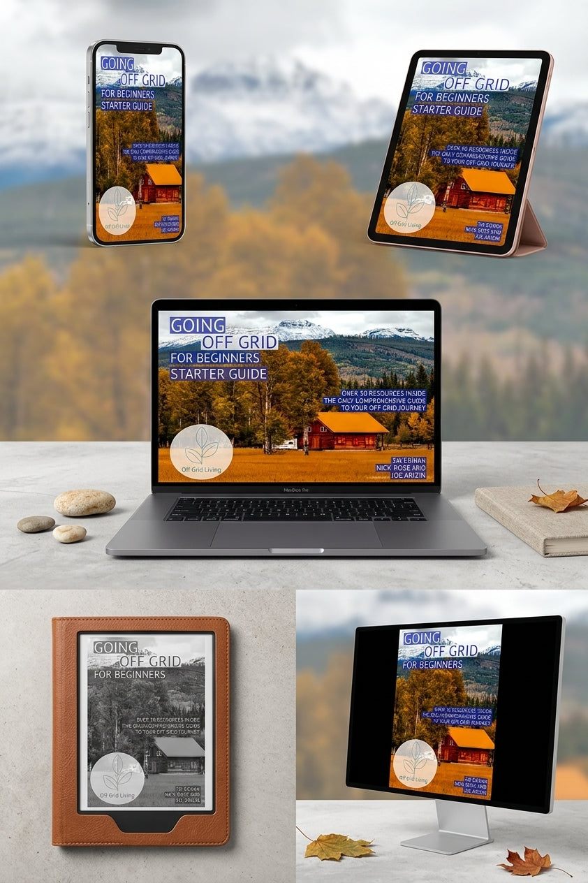 OFF GRID LIVING - GOING OFF GRID FOR BEGINNERS STARTER GUIDE (2026 ed) - Off Grid Living for Beginners