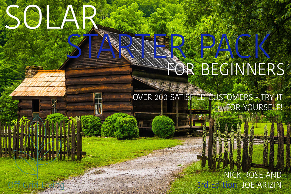 OFF GRID LIVING - SOLAR POWER PREMIUM PACK - Off Grid Living for Beginners