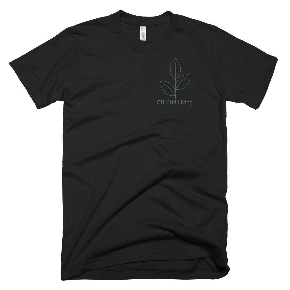 Off Grid Living T-Shirt Large Logo - Off Grid Living for Beginners