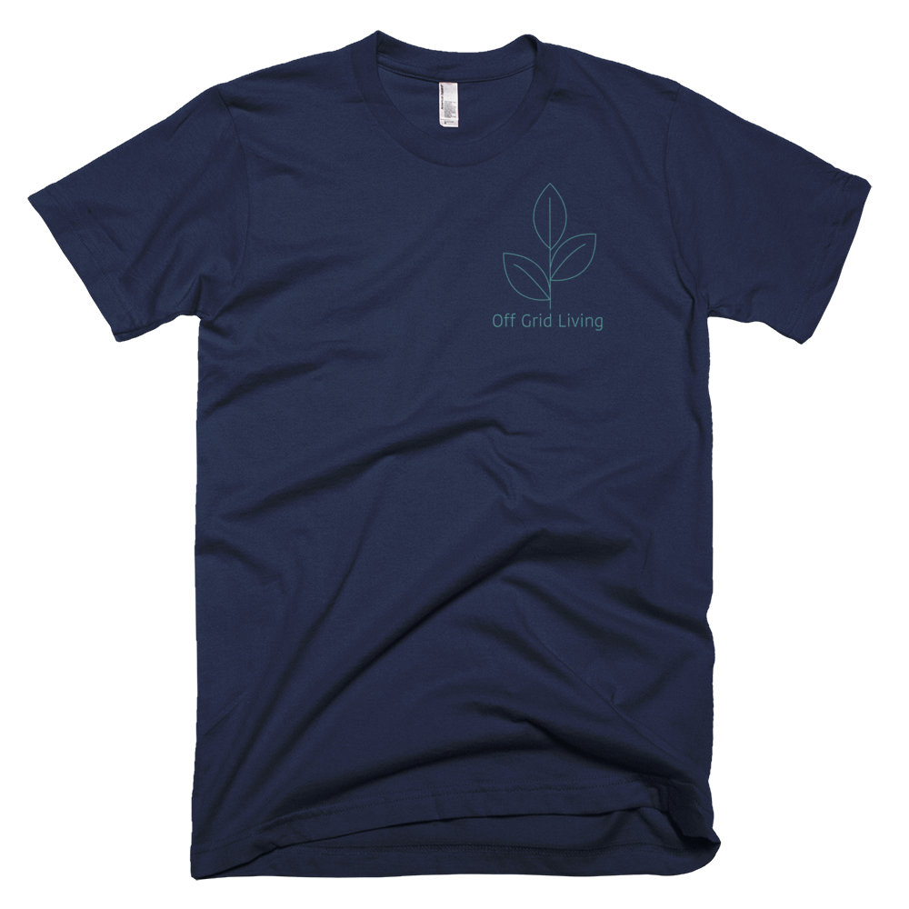 Off Grid Living T-Shirt Large Logo - Off Grid Living for Beginners