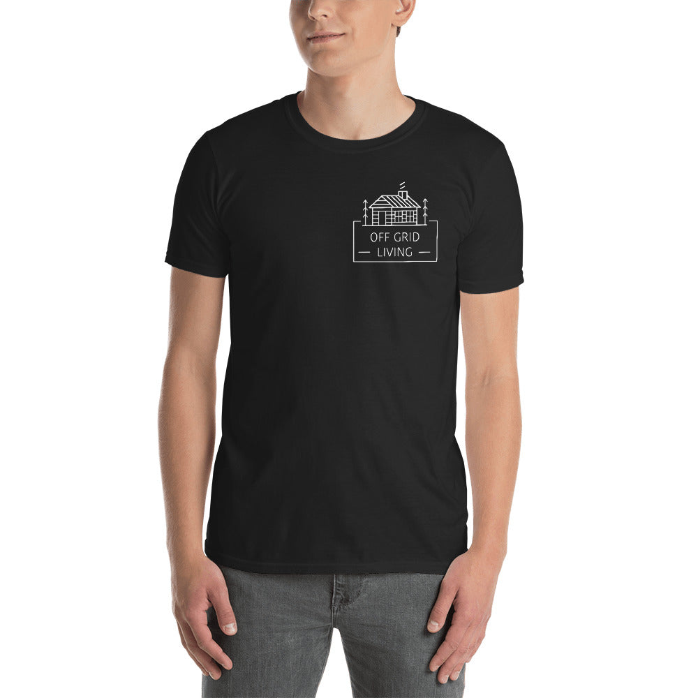 Off Grid Living Logo T-Shirt - Off Grid Living for Beginners