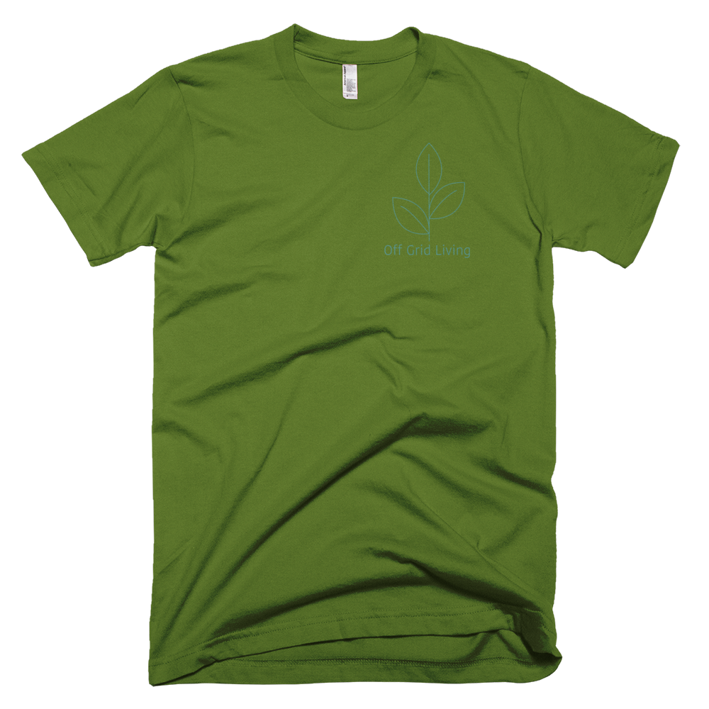 Off Grid Living T-Shirt Large Logo - Off Grid Living for Beginners