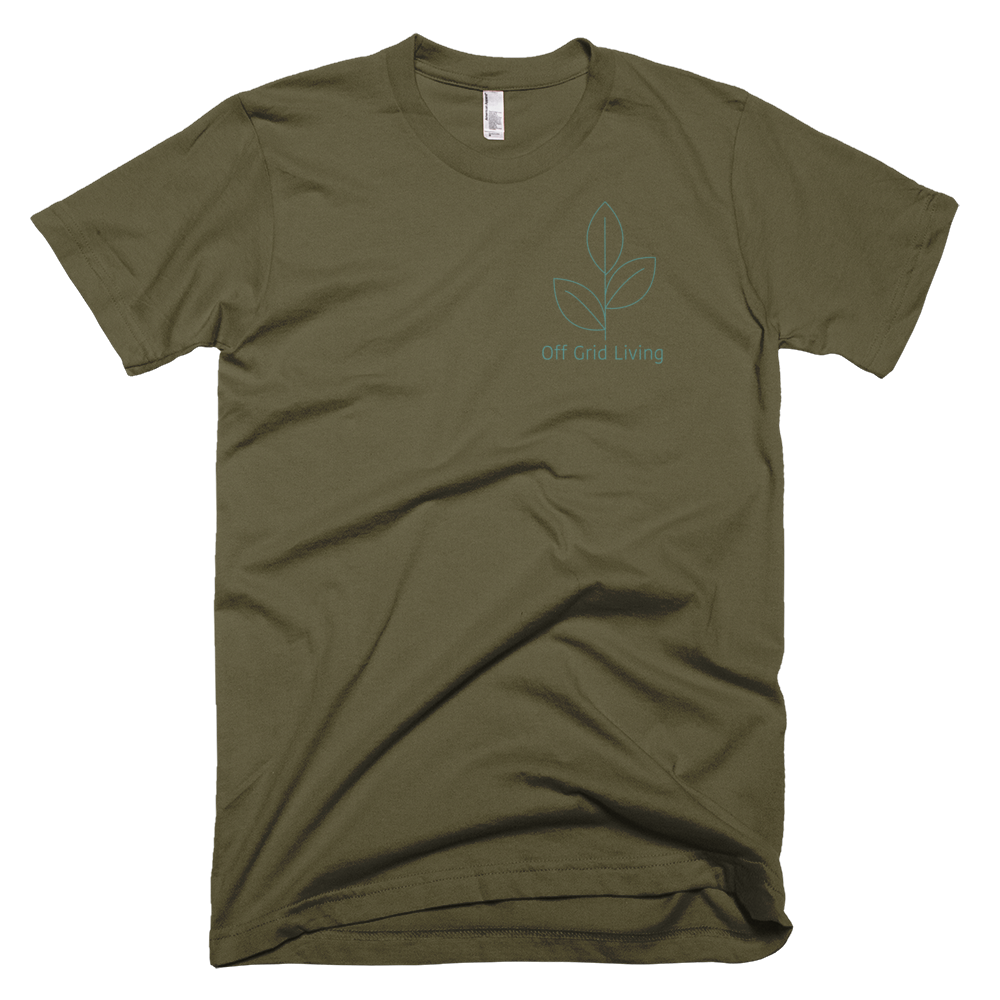 Off Grid Living T-Shirt Large Logo - Off Grid Living for Beginners