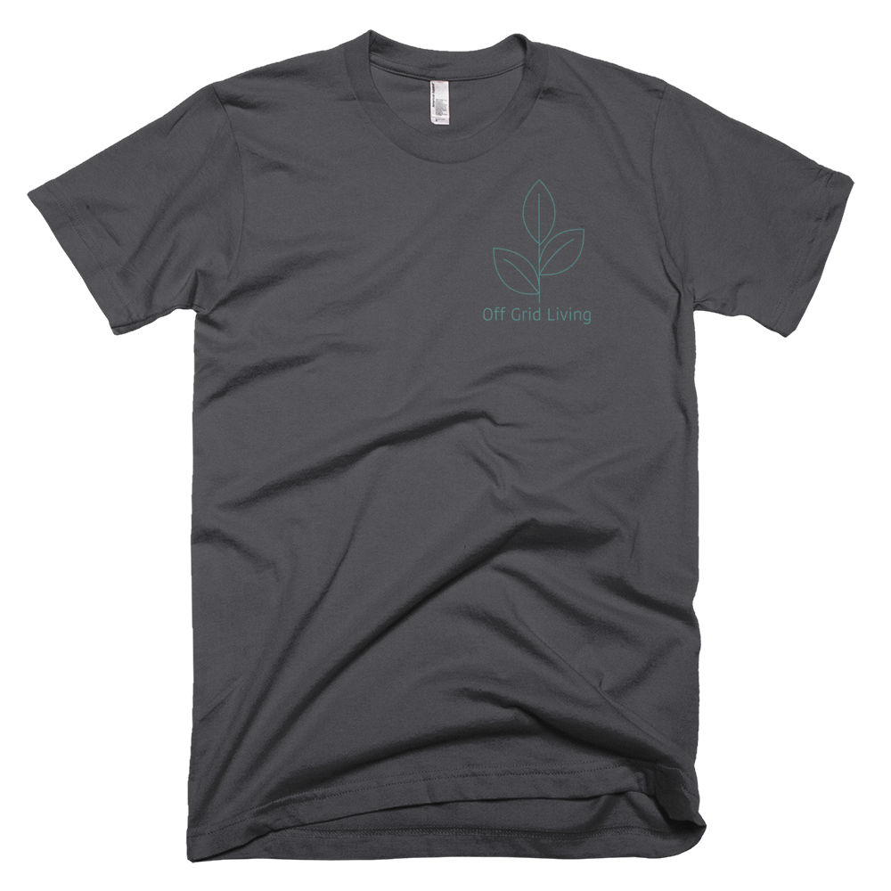Off Grid Living T-Shirt Large Logo - Off Grid Living for Beginners