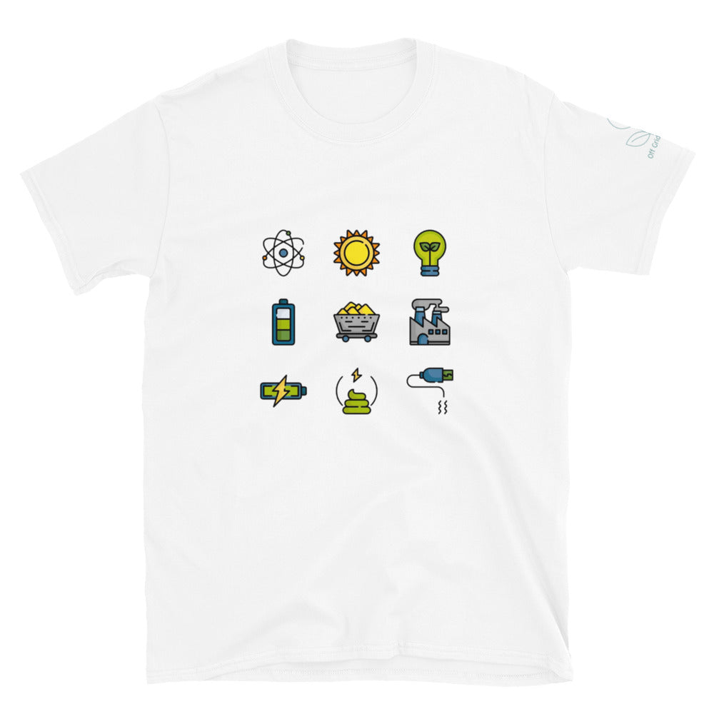Renewable Energy T-Shirt - Off Grid Living for Beginners