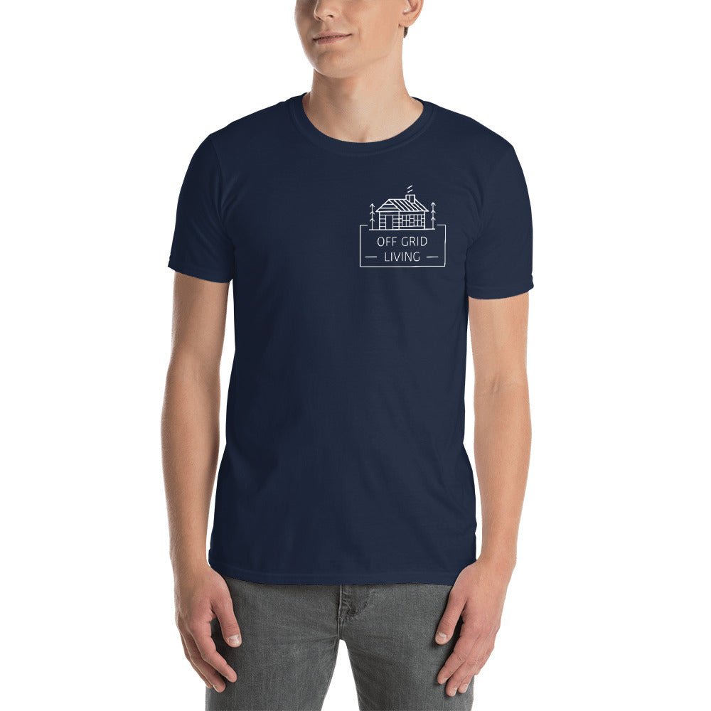 Off Grid Living Logo T-Shirt - Off Grid Living for Beginners