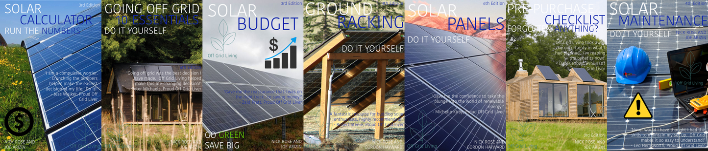 OFF GRID LIVING - SOLAR POWER PREMIUM PACK - Off Grid Living for Beginners